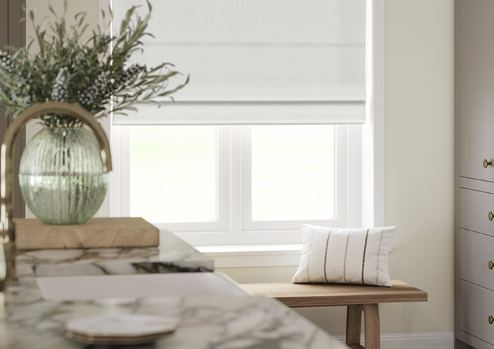 Windermere, Oyster - Twist&Fit Roman Blind - Image 5